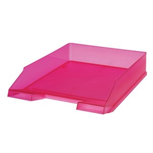 Herlitz ladica za spise, pvc, tamno roza