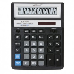 Kalkulator Komercijalni Rebell BDC712 black