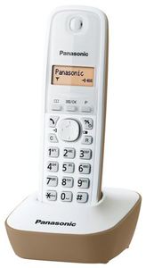 PANASONIC telefon bežični KX-TG1611FXJ bež
