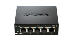 D-Link switch neupravljivi, DGS-105/E (metalno kućište)