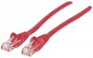 Intellinet mrežni kabel, Cat.5e, 3m, crveni