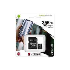Memorijska kartica microSD Kingston Canvas Plus 256GB + adapter