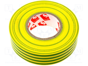 SCAPA elektroizolacijska traka 25m x 19mm žuta/zelena (10 komada)
