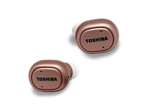 TOSHIBA Earbuds RZE-BT800 slušalice, BT, vodootporne, zlatno/roze