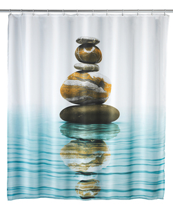 Wenko Meditation PVC tuš zavjesa 180 x 200 cm