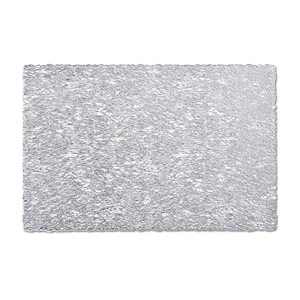 ZELLER podloga, "Weave", srebrna, 30x45 cm 26998