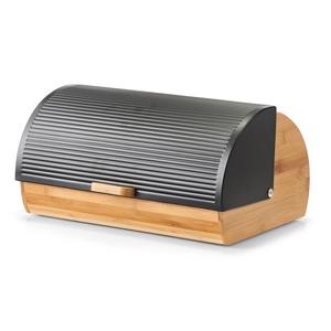 ZELLER kutija za kruh, bambus/metal 25365