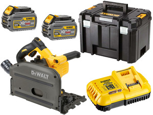 DEWALT XR FLEXVOLT 54V XR akumulatorska potopna pila  + 2 baterije 54V + T-STAK VI kofer