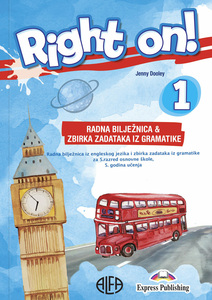 RIGHT ON! 1 - Radna bilježnica iz engleskog jezika za 5.razred osnovne škole, 5. godina učenja