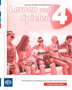 LERNEN UND SPIELEN 4 - Radna bilježnica iz njemačkoga jezika za sedmi razred osnovne škole (četvrta godina učenja)