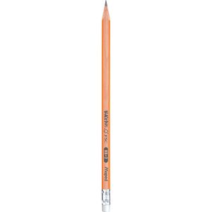 Olovka grafitna, Black Pep'S HB s gumicom, narančasta/siva, Maped