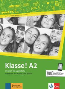 KLASSE! A2 udžbenik za njemački jezik, 3. i/ili 4. razred gimnazija i stru.šk(HR