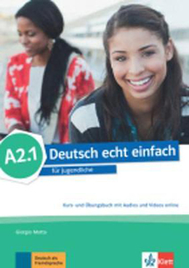 DEUTSCH ECHT EINFACH A2.1 udžbenik i radna bilježnica njemačkoga jezika za srednje škole