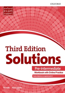 SOLUTIONS 3E P-INT WB (HR), radna bilježnica