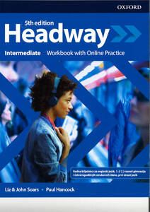 NEW HEADWAY INTERMEDIATE 5 Ed WB W/KEY (HR), radna bilježnica