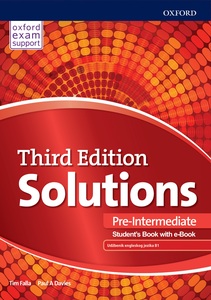 SOLUTIONS THIRD EDITION PRE-INTERMEDIATE, udžbenik