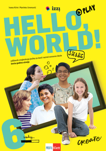HELLO WORLD! 6, udžbenik engleskoga jezika za šesti razred osnovne škole, šesta godina učenja