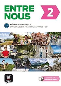 ENTRE NOUS 2 udžbenik i radna biljžnica za francuski jezik u srednjoj školi