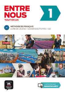 Entre nous 1 - Livre de l'éleve + Cahier d'activités + CD (HR), udžbenik i radna bilježnica