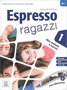 ESPRESSO RAGAZZI 1  udžbenik i radna bilježnica za talijanski jezik u srednjoj školi