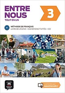ENTRE NOUS 3 udžbenik i radna biljžnica za francuski jezik u srednjoj školi