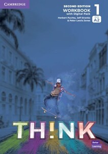 Think A2, radna bilježnica, engleski kao drugi strani jezik za 1 razred gimnazija i 4godišnjih strukovnih škola