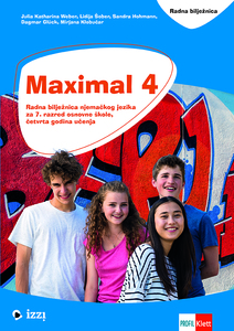 MAXIMAL 4   radna bilježnica njemačkog jezika za 7. razred osnovne škole, 4. godina učenja