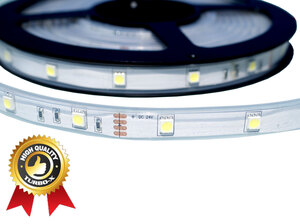 X-LIGHT LED traka SMD5050 MK3 30 LED/m, 7.2W/m 24V hladna bijela IP-65 6000K, 1m