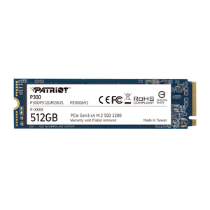 SSD 512GB Patriot P300 M.2 NVMe (P300P512GM28)