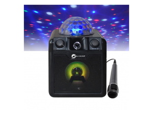 N-Gear karaoke Disco Block, disco kugla, 50W, mikrofon, baterija