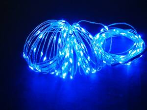 LED lampice niz 200L/20m plava