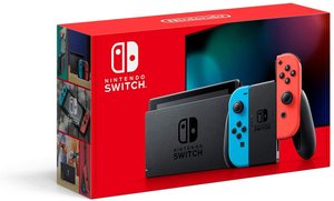 Nintendo Switch Console - Red & Blue Joy-Con HAD