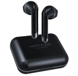 Happy Plugs, Air1 Plus, Earbud bežične slušalice, crne