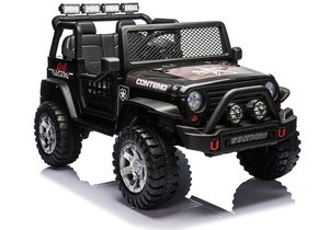 Automobil na akumulator Jeep XMX618 crni lakirani