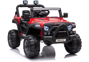 Automobil na akumulator Jeep BBH016 crveni