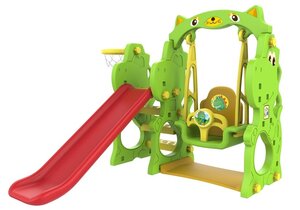 Plastično dječje igralište DINO set - zeleno crveni
