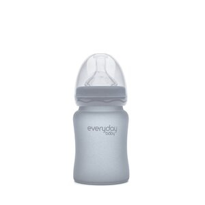 Everyday baby staklena bočica, 150ml Healthy+ , Siva