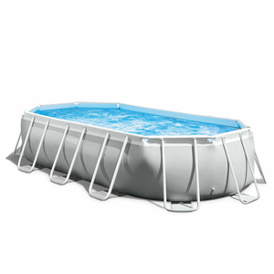 INTEX "Prism Frame" montažni bazen 503 x 274 x 122 cm sa filter pumpom + podloga + pokrivalo za bazen + ljestve