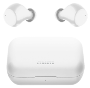 STREETZ slušalice TWS-111, mikrofon, Bluetooth 5.0, TWS, bijele, 5 godina jamstva