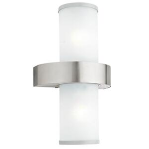 EGLO vanjska zidna lampa/2 E27  čelik/srebro 'BEVERLY'