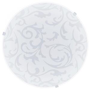 EGLO plafonjera/1, E27, bijela sa dekorom, 'MARS'