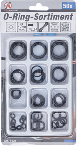 BGS set O-ring brtvi 5-20mm 50 kom Kraftmann  8131 promo