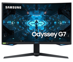 Samsung monitor LC27G75TQSRXEN, VA, Curved, 2560x1440, 240Hz, 1ms, G-Sync