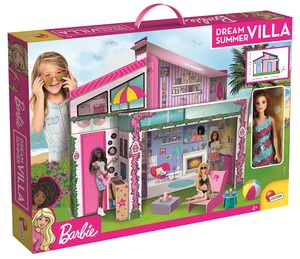 Barbie kartonska ljetna vila s lutkom