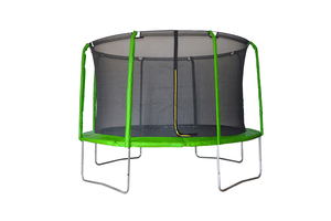 LEGONI trampolin AERO sa zaštitnom mrežom i ljestvama, 366cm- zeleni