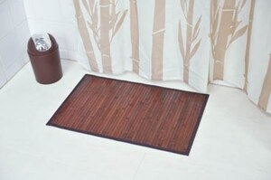 TENDANCE podloga za kupaonicu 50 x 80 cm bambus, smeđa
