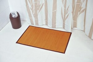 TENDANCE podloga za kupaonicu 50 x 80 cm bambus, boje meda