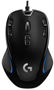 Logitech Gaming G300s, optički miš, 2500dpi, crni, USB (910-004345)