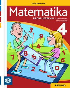 MATEMATIKA 4, prvi dio - Radni udžbenik iz matematike za četvrti razred osnovne škole (za učenike kojima je određen primjereni program osnovnog odgoja i obrazovanja)