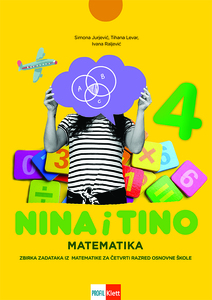 NINA I TINO 4, zbirka zadataka iz matematike za četvrti razred osnovne škole